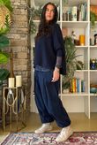 Basso Box Knit Navy